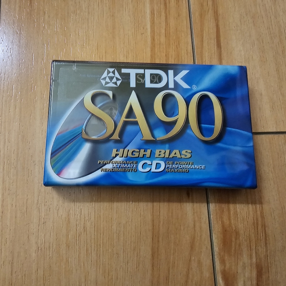 TDK SA90 High Bias Audio Cassette - Premium Quality for Audiophiles